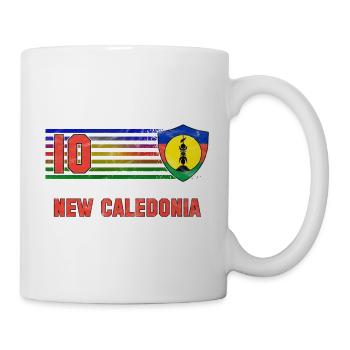Neukaledonien Fußball Mannschaft - Tasse - Weiß - Rechts
