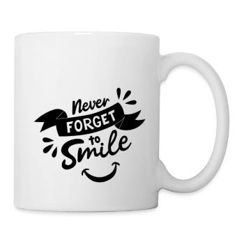 Never Forget - Mug blanc - blanc - Droite