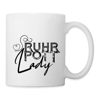 Ruhrpott Lady - Tasse - Weiß - Rechts