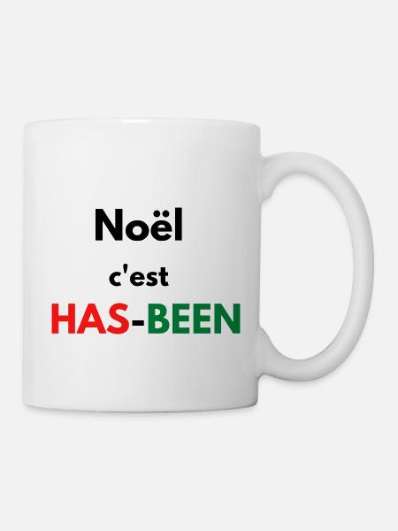 Noel c est has been - Mug blanc - blanc