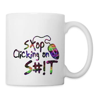 Zitate lustig fraze meme populär cool trendy Zitat - Tasse - Weiß - Rechts