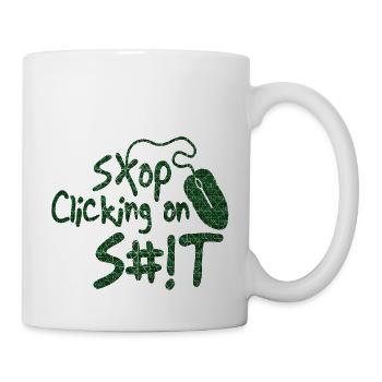 Zitate lustig fraze meme populär cool trendy Zitat - Tasse - Weiß - Rechts
