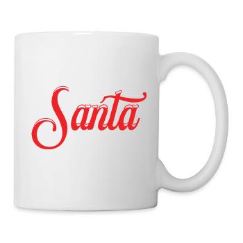 Santa - Christmas - Mug - white - Right