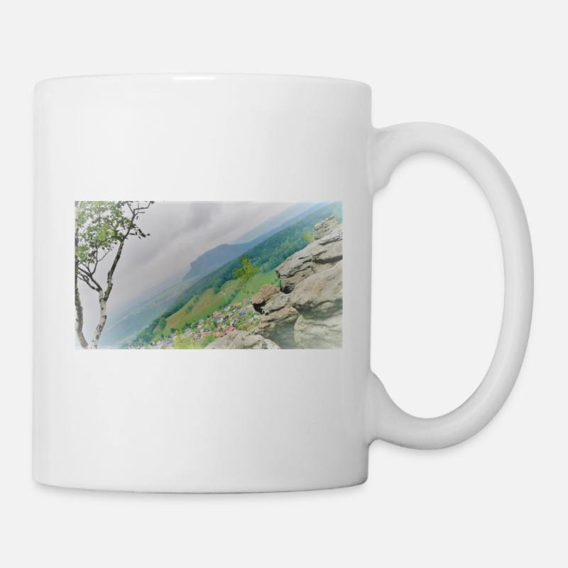 Montagnes, nature, air - Mug blanc - blanc