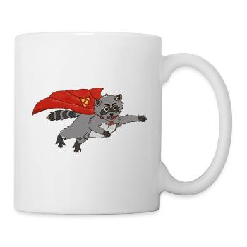 SuperRaco - Mug blanc - blanc - Droite