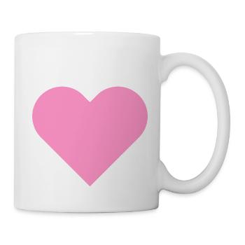 Je t'aime - Mug blanc - blanc - Droite