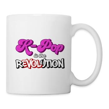 La K-Pop est la révolution | kpop KPop Idée cadeau - Mug blanc - blanc - Droite
