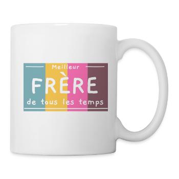 Meilleur Frère - Mug blanc - blanc - Droite