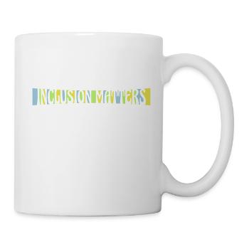 inclusion matters Logo Quote - Mug - white - Right