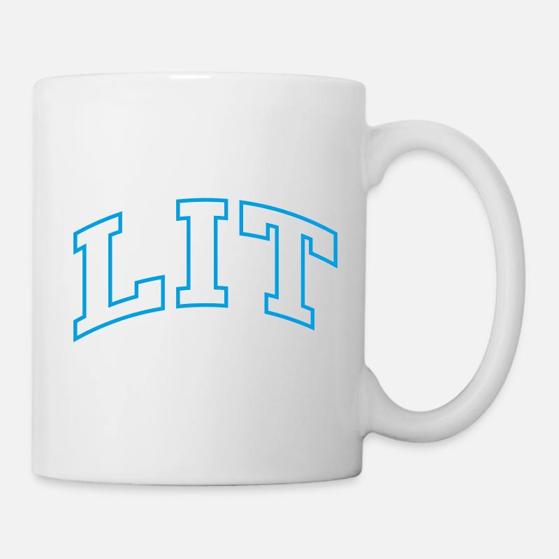 lit - Tasse - Weiß