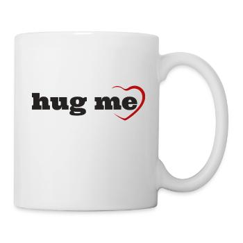 Hug me - Mug - white - Right