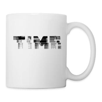 Zeit - Tasse - Weiß - Rechts