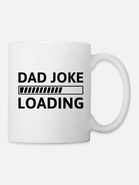 Papa Witz wird geladen - Tasse - Weiß