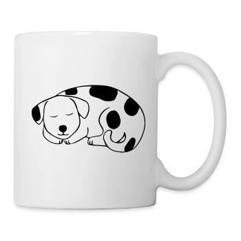 Hund Chien - Mug blanc - blanc - Droite