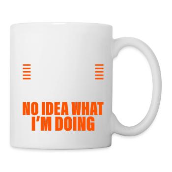 Je n’ai absolument aucune idée de ce que je fais 4 - Mug blanc - blanc - Droite