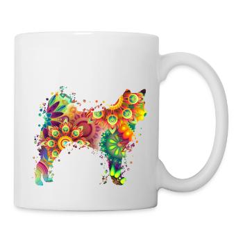 Akita Shiba Inu Hund Hunde Design Hundebesitzer - Tasse - Weiß - Rechts