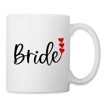 Bride I Bride Bachelorette Party JGA - Mug - white - Right