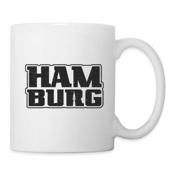 Hambourg Graphique Hanséatique Ville Souvenir Hambourg - Mug blanc - blanc - Droite