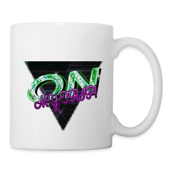 hiking calligraphic cool present idea attitude - Mug - white - Right