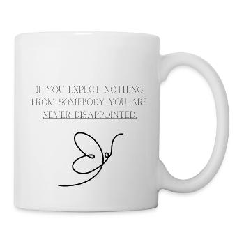 Sylvia Plath - Disappointed - Mug - white - Right