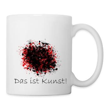 Das ist Kunst! - Tasse - Weiß - Rechts