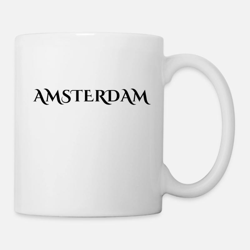 Amsterdam - Tasse - Weiß