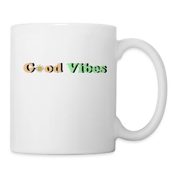 Good Vibes - Tasse - Weiß - Rechts