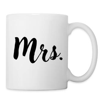 Mlle Mrs. ❤ Partner Look - Mug blanc - blanc - Droite