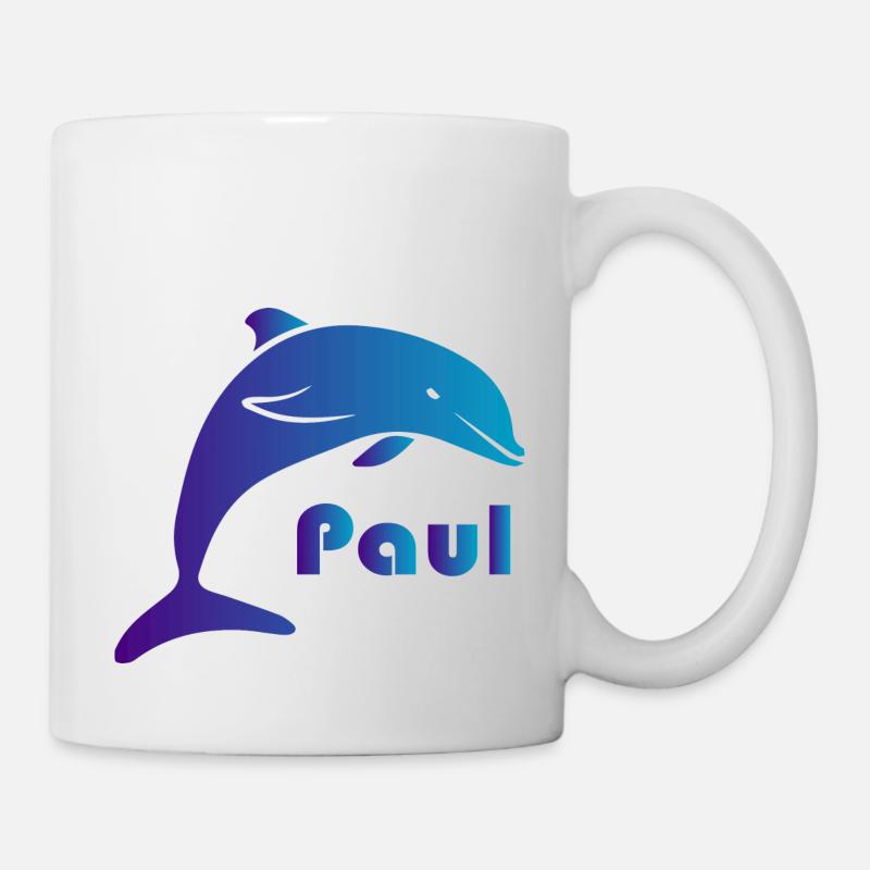 dolphin - Tasse - Weiß