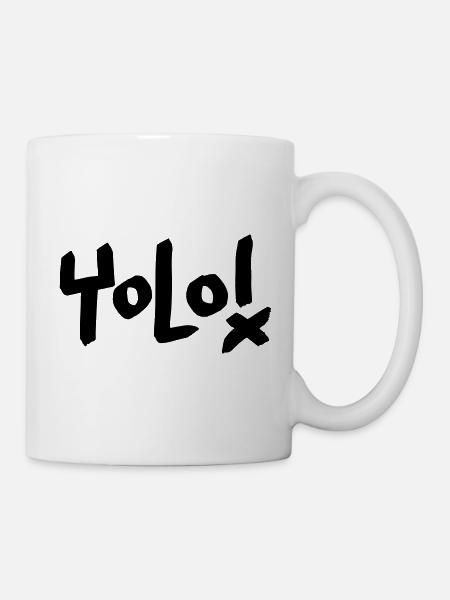 YOLO! - Kubek - biały