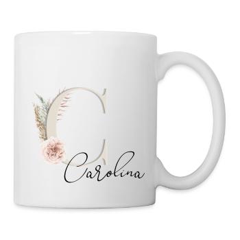 Carolina! Name Boho - Mug - white - Right
