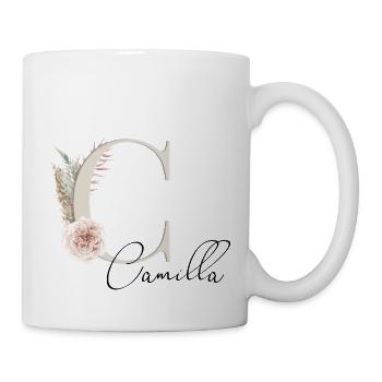 Camilla! Name Boho - Tasse - Weiß - Rechts