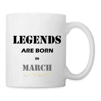 Mars Legends Cadeau noir - Mug blanc - blanc - Droite