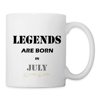 July Legends Gift black - Mug - white - Right