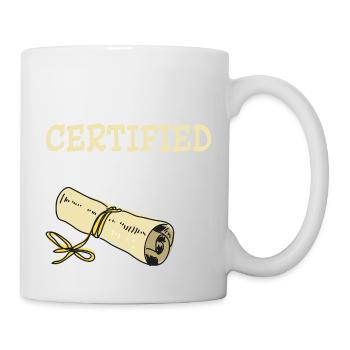 Certified History Nerd Education History Teacher - Mug - white - Right