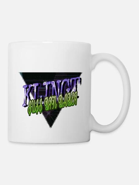 geschenkidee pfote cool tier - Tasse - Weiß