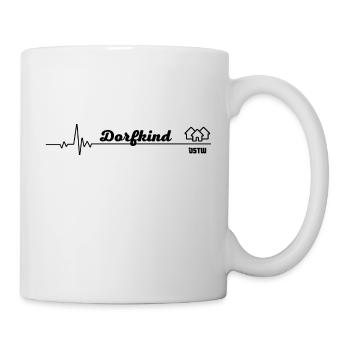 Dorfkind Ostw - Tasse - Weiß - Rechts