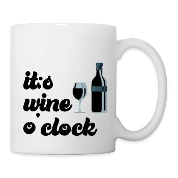 Beer Beer Wine Vino Party - Mug - white - Right