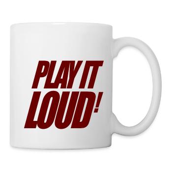 Techno music house dance play it loud gift - Mug - white - Right