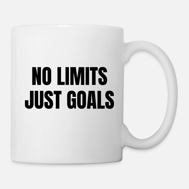 Kein Limit - Tasse - Weiß
