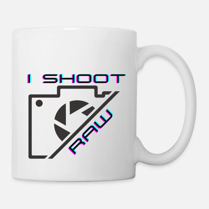 ishootraw - Mug - white
