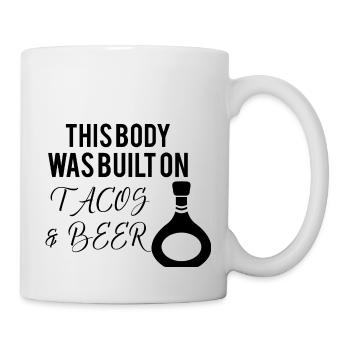 Bière Vin Whisky Schnaps Alcool - Mug blanc - blanc - Droite