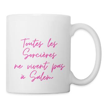 sorcière salem - Mug blanc - blanc - Droite