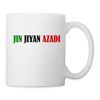 jin jiyan azadi women life freedom - Mug blanc - blanc - Droite