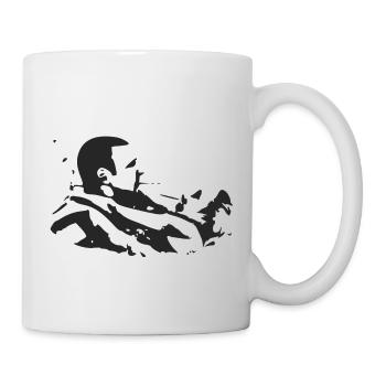 Synchronschwimmen - Tasse - Weiß - Rechts