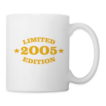 Édition Limitée 2005 18e anniversaire - Mug blanc - blanc - Droite