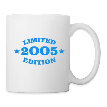 Édition Limitée 2005 18e anniversaire - Mug blanc - blanc - Droite