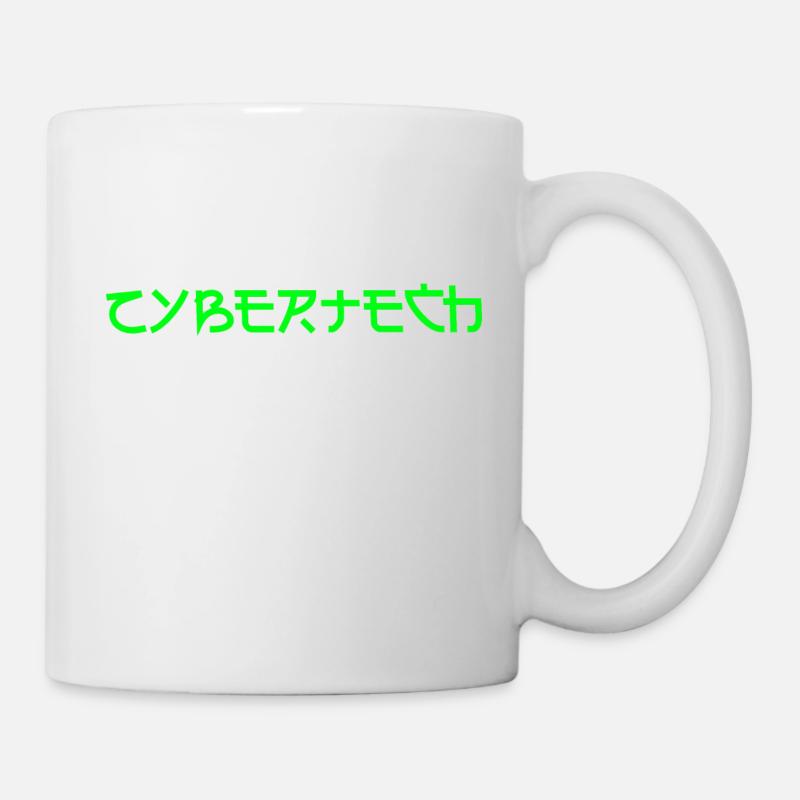 cybertech ohne kontur - Tasse - Weiß
