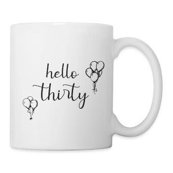 30 - Tasse - Weiß - Rechts