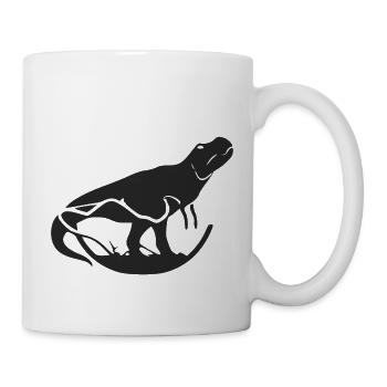 T-REX - Mug blanc - blanc - Droite